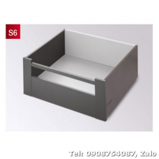 Ray hộp Hafele S6 chức năng giảm chấn Màu Xám 552.55.308